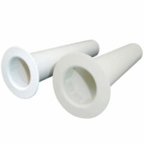 Gegnumtak m/flangs 63mm