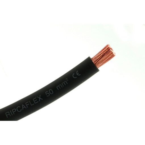 50mm svartur flex
