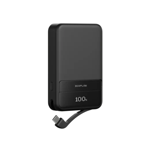 EcoFlow RAPID Magnetic Power Bank (10000mAh) - svartur