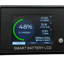 Upplýsingaskjár fyrir LiFePO4 rafgeyma